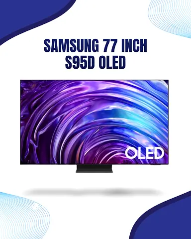 Samsung 77 inch S95D OLED 4K HDR Smart TV 77S95D