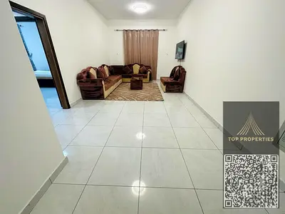 One-bedroom apartment for rent in Al Rashidiya 2 - Ajman | New furnishings and a great location close to services