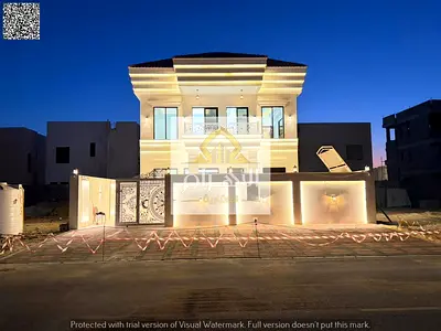 Villa for sale at a bargain price in a quiet and prime location. Two floors, behind shops and next to Al Safir Mall. Super deluxe finishing on Sheikh