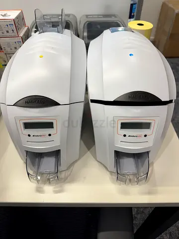 Pair of MagCard Evolis/Entrust Card Printers - Good Condition