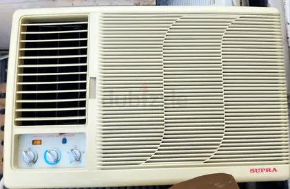 Ac supra 2 ton window almost new for sale piston compressor