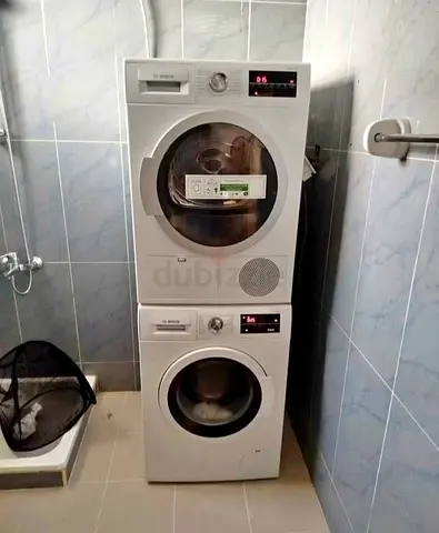 Bosch series 6 model 9 kg washer and 9 kg dryer same like a new perfect working
