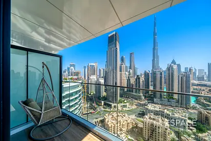 Exclusive - 3BR + Maids - Burj Khalifa View