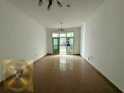 One bedroom and living room in a modern tower in Al Majarra Master bedroom two bathrooms balcony with a view and a spacious kitchen
