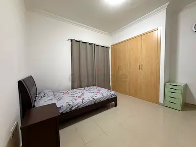Master bedroom with attached bathroom is available for rent. Preferably Indian couples. Al Nahda,Shj