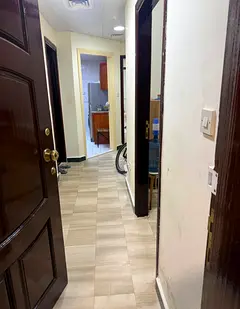 Two bedroom kitchen hall furnished flat for monthly rent