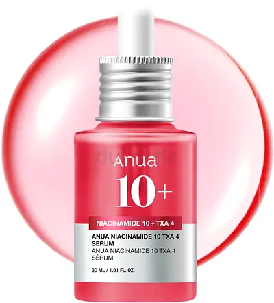 ANUA 10% Niacinamide+ 4% TXA Serum, Ceramide, Hyaluronic Acid30ml /1.01 fl.oz.