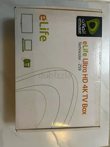 Etisalat eLife Ultra HD 4K TV Box - Technicolor 259
