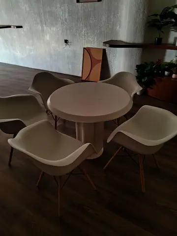 Table chair setup