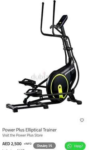 Power Plus Elliptical Trainer - Good Condition