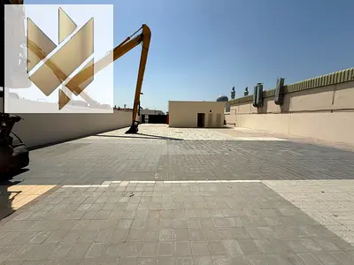 Industrial Yard for Rent in Industrial Area 13 | 13,000 Sq. Ft. Open Space | 25kW Power | Prime Location | AED 260K Negotiable