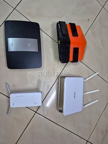 Bundle of Wi-Fi Routers and Range Extender — TP-Link, Cisco and More (Used)