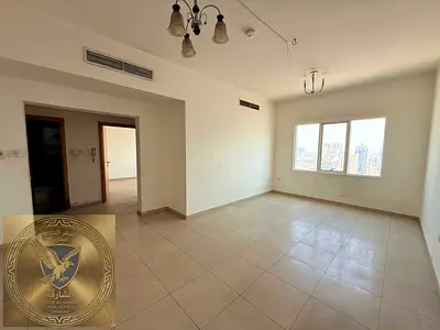 One bedroom and living room in Al Qasimia spacious open view modern finishing central air conditioning prime location close to services