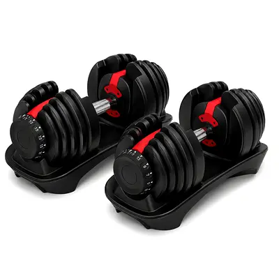 40KG Pair Smart Adjustable Dumbbell Set - 5 Kg - 40 Kg