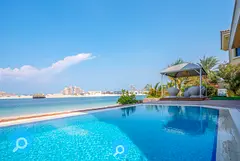 5BR Furnished Villa with Private Beach and Pool Access | Available Now