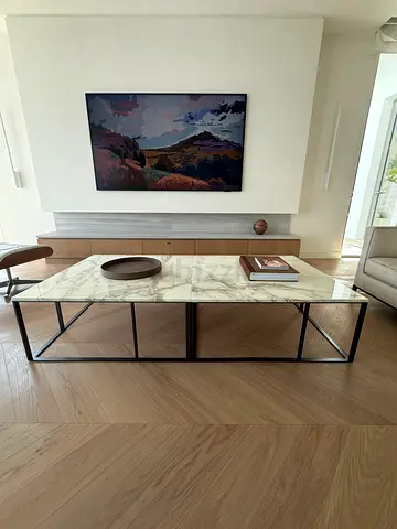 BB Italia marble coffee tables
