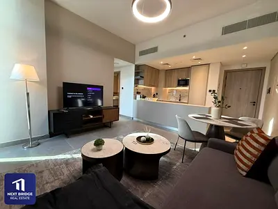 1BR + Maid | Fully Furnished | 12 Cheques