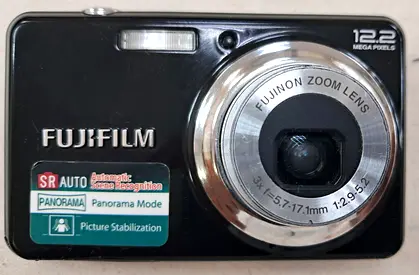 Fujifilm 12.2MP Compact Digital Camera - Works, Good Condition