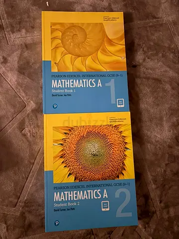 Pearson Edexcel International GCSE Mathematics A Student Books 1  2 (Complete set)