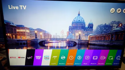 LG 43 4K UHD smart tv