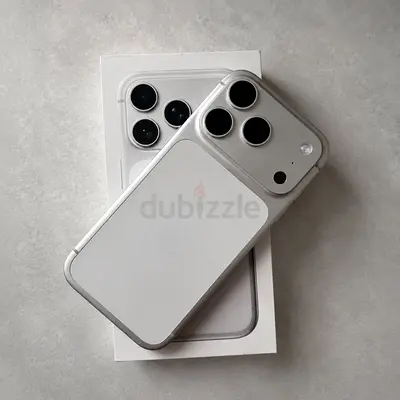 iPhone17 Pro Max (Silver) with Box — 2TB Good Condition