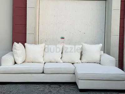 The One Kingston L Shape sofa beige