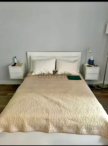 Ikea Queen size bed with mattress available in perfect condition