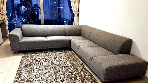 Premium Grey L-Shape Sofa / Corner Sofa – Excellent Condition Free delivery