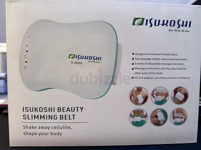 Isukoshi Beauty Slimming Belt (Brand New) - Sealed Box