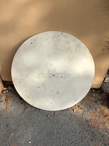 Round Concrete Tabletop / Stone Disc - 90cm (Used)