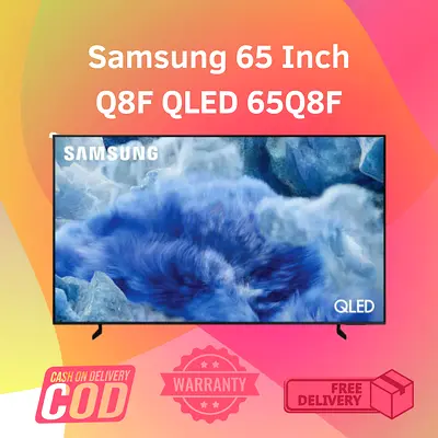 Samsung 65 Inch Q8F QLED 4K HDR Smart TV 2025 65Q8F