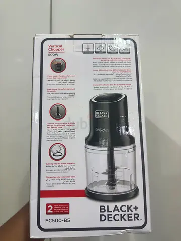 Black+Decker 500W Vertical Chopper FC500-B5