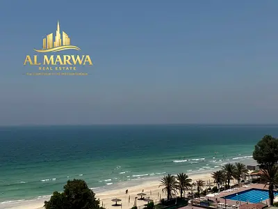 Beach View || Luxurious 2BR + Maids Room || Chiller Free || Private Beach Access || Parking Free