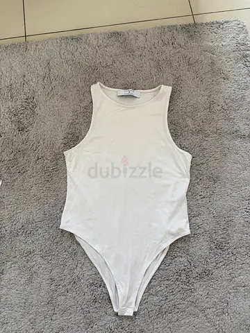 White bodysuit, size M