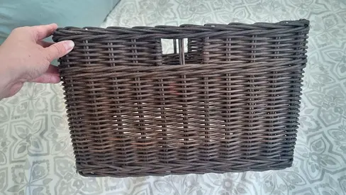 [MOVING SALE] IKEA TRUMMIS Rattan Storage Basket - Medium Size