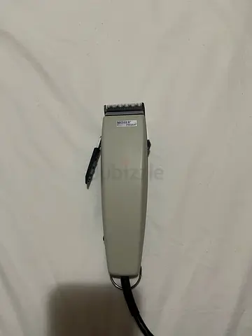 Moser hair machine (German)