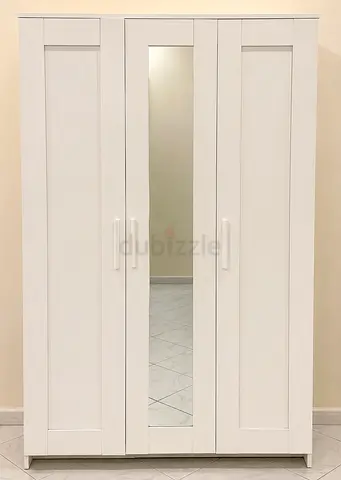 IKEA BRIMNES 3-door wardrobe (White)