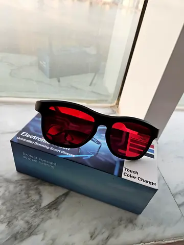 Electronic Tinting/Dimming Ai Glasses