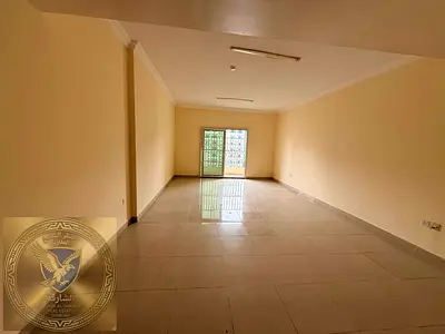 3-bedroom apartment in Al Qasimia Al Nad with balcony open view maid’s room wardrobes spacious layout and modern finishing