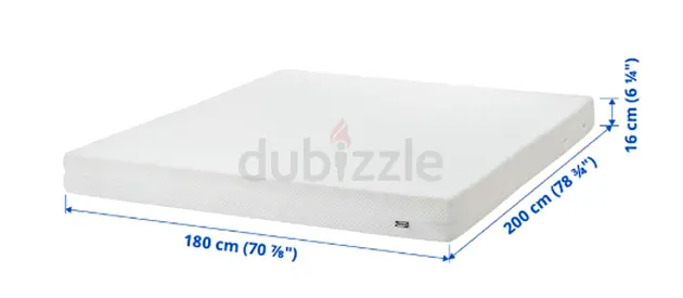 Foam mattress (AMYGDA series, IKEA)