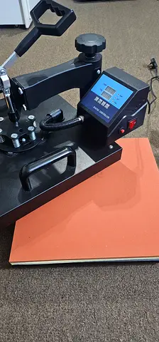 Heat Press Machine for T-Shirts mugs caps plate and Sublimation Prints - used like new price negotia
