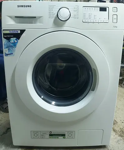 Samsung 7kg Front Load Washing Machine - EcoBubble, Good Condition