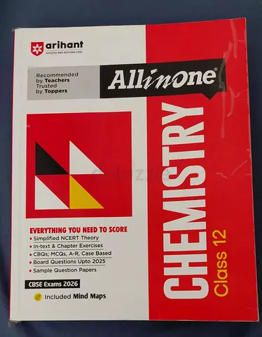 Arihant All in One Chemistry Class 12 (CBSE Exams 2026) - Hardcover