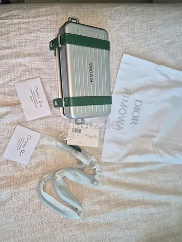 Authentic Rimowa Dior silver