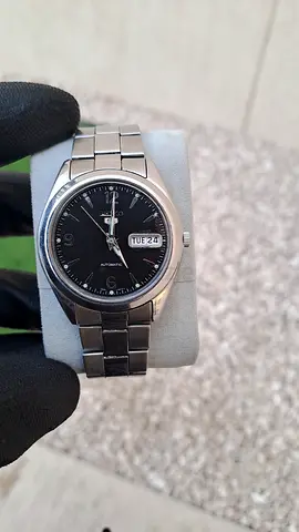 Rare SEIKO 5 7S26-0440 Automatic Skeleton Water Resistant Stainless Steel Mens watch