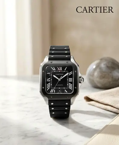Mens cartier santos watch