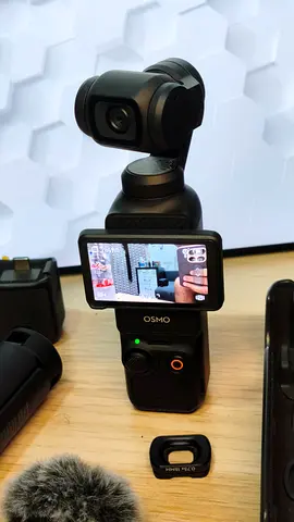 DJI osmo pocket 3 with mic and wide lense