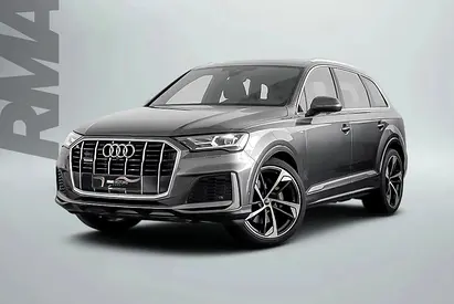 3,244 AED / 60 months | 0% DP | 2022 Audi Q7 55TFSi S Line / Audi Warranty &amp; Service Plan