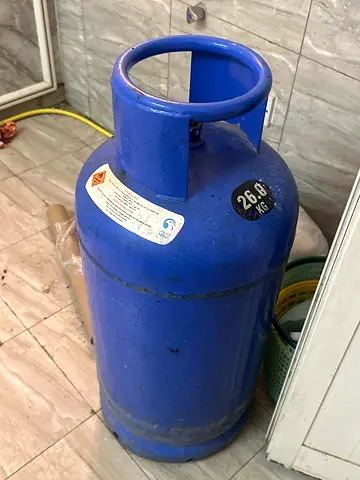 Blue 26kg LPG Gas Cylinder - Used