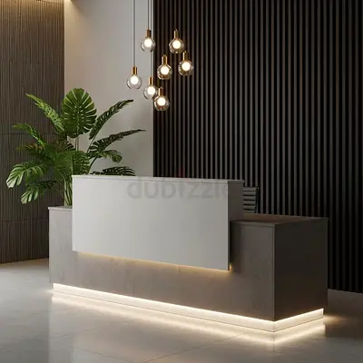 Modern Sleek Reception Desk